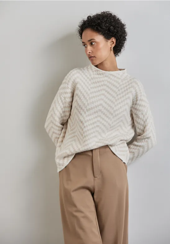 Street One Jaquard-Pullover