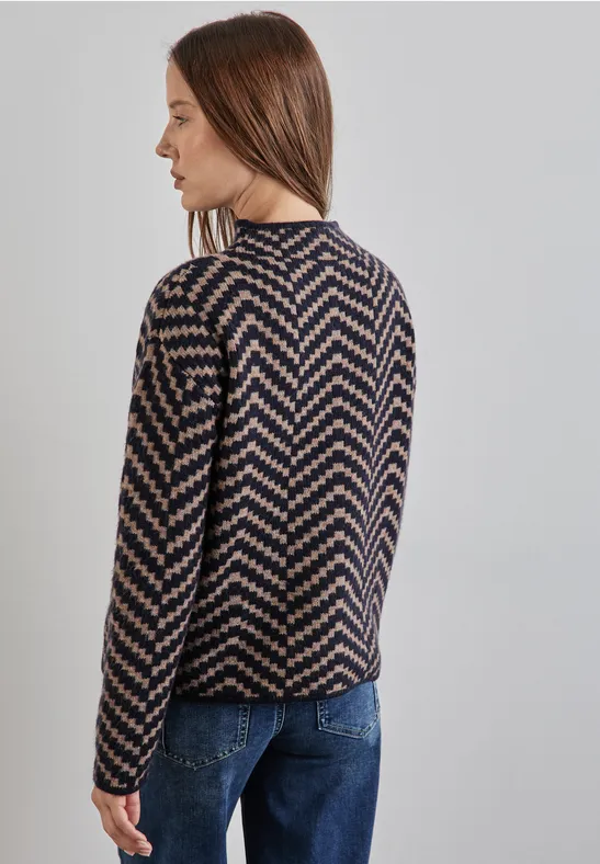 Street One Jaquard-Pullover