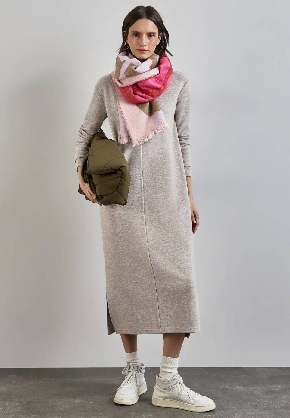 Street One Jaquard-Schal Mit Wording