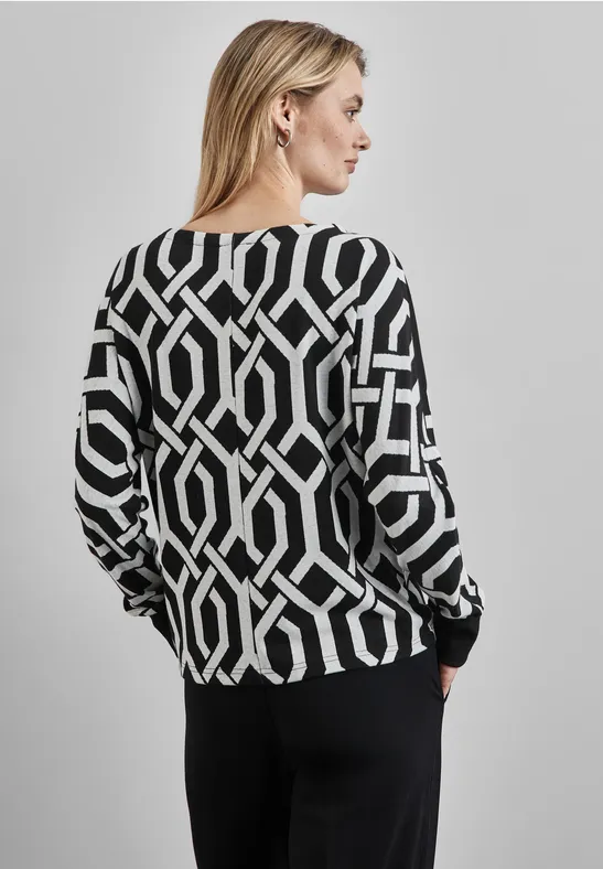 Street One Jaquard-Shirt