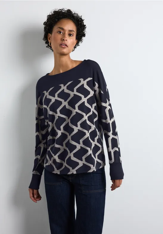 Street One Jaquard-Shirt