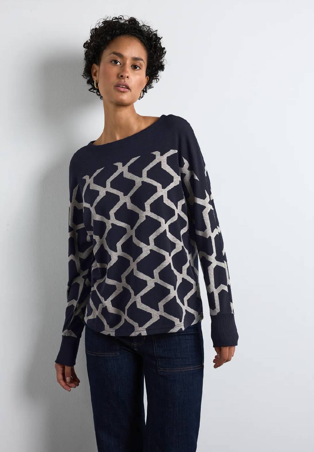 Street One Jaquard-Shirt