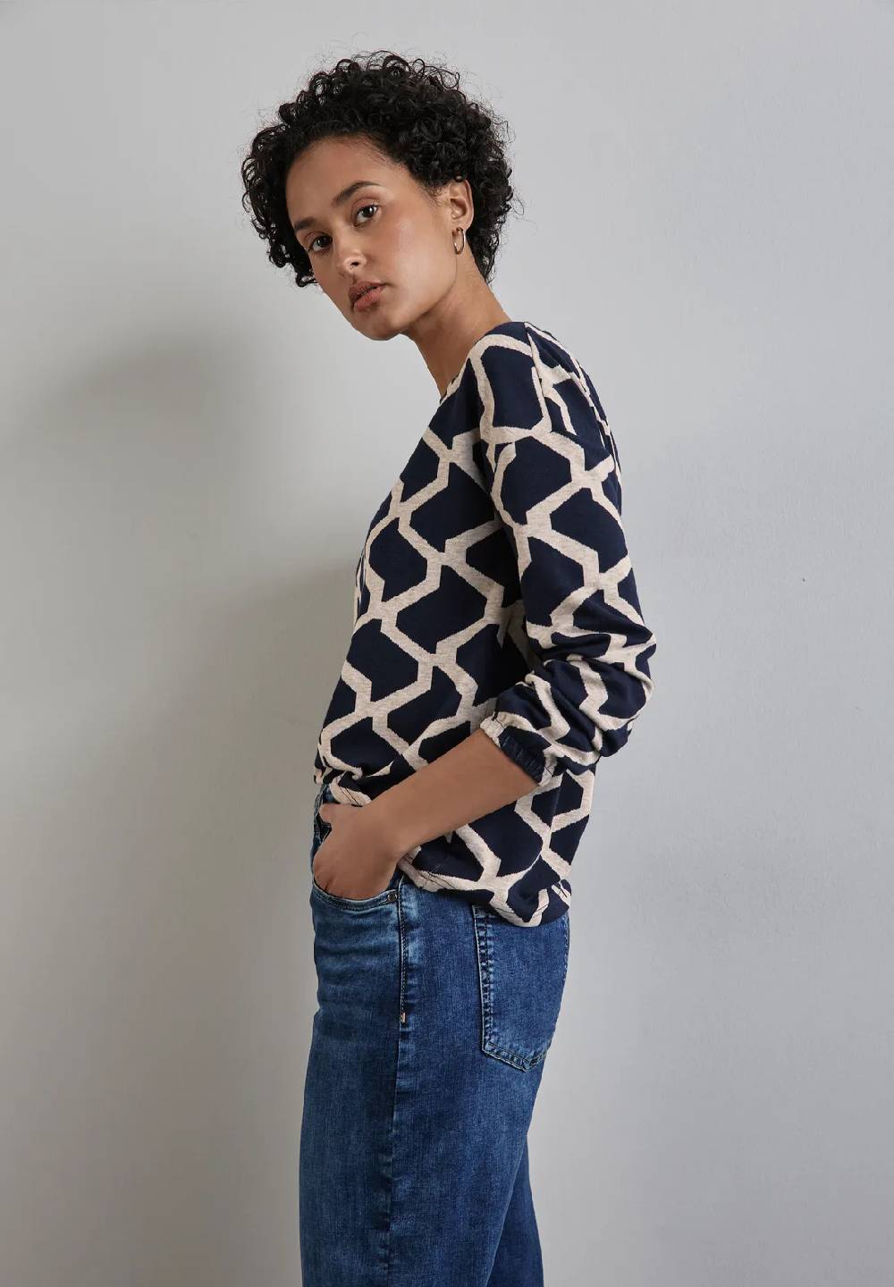 Street One Jaquard-Shirt