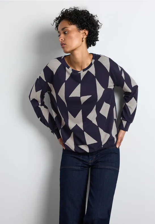 Street One Jaquard-Shirt