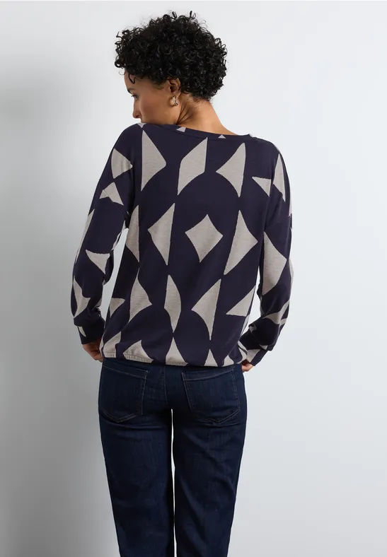 Street One Jaquard-Shirt