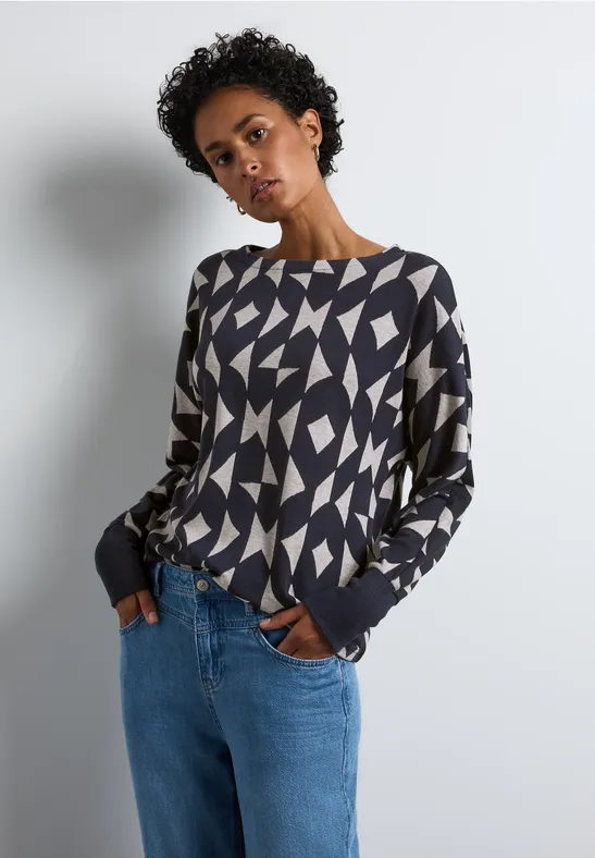 Street One Jaquard-Shirt