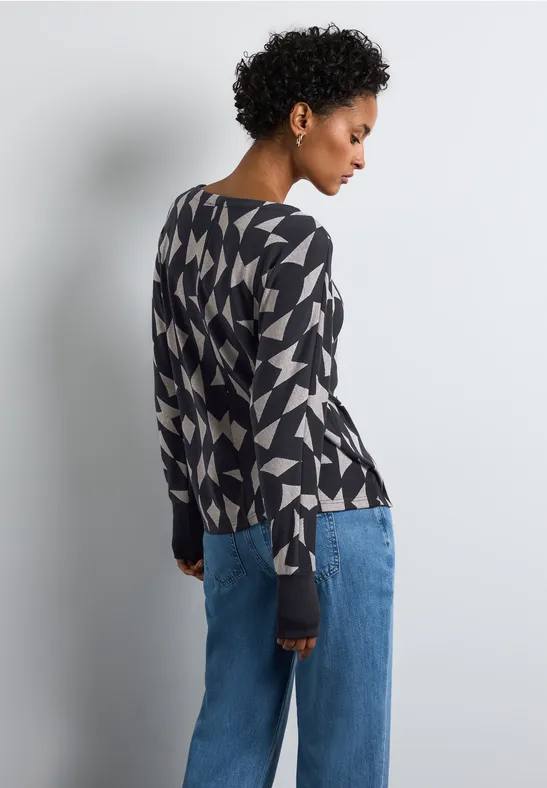 Street One Jaquard-Shirt