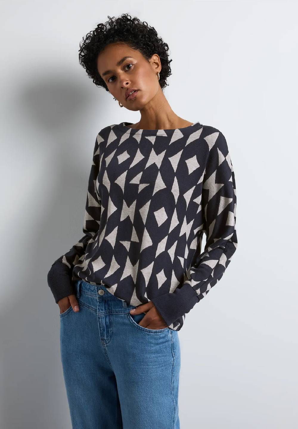Street One Jaquard-Shirt