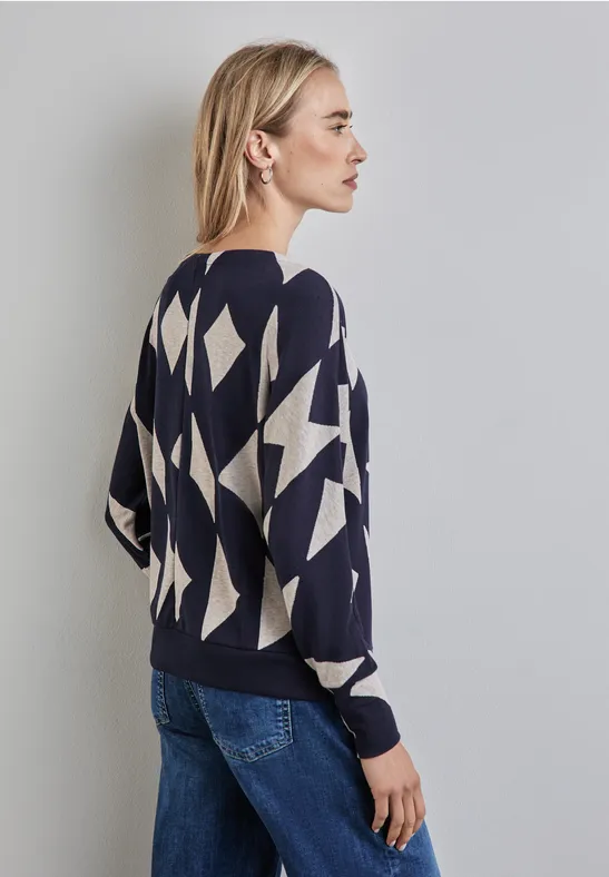 Street One Jaquard-Shirt