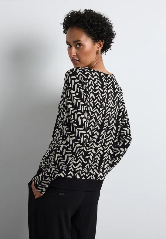 Street One Jaquard-Shirt