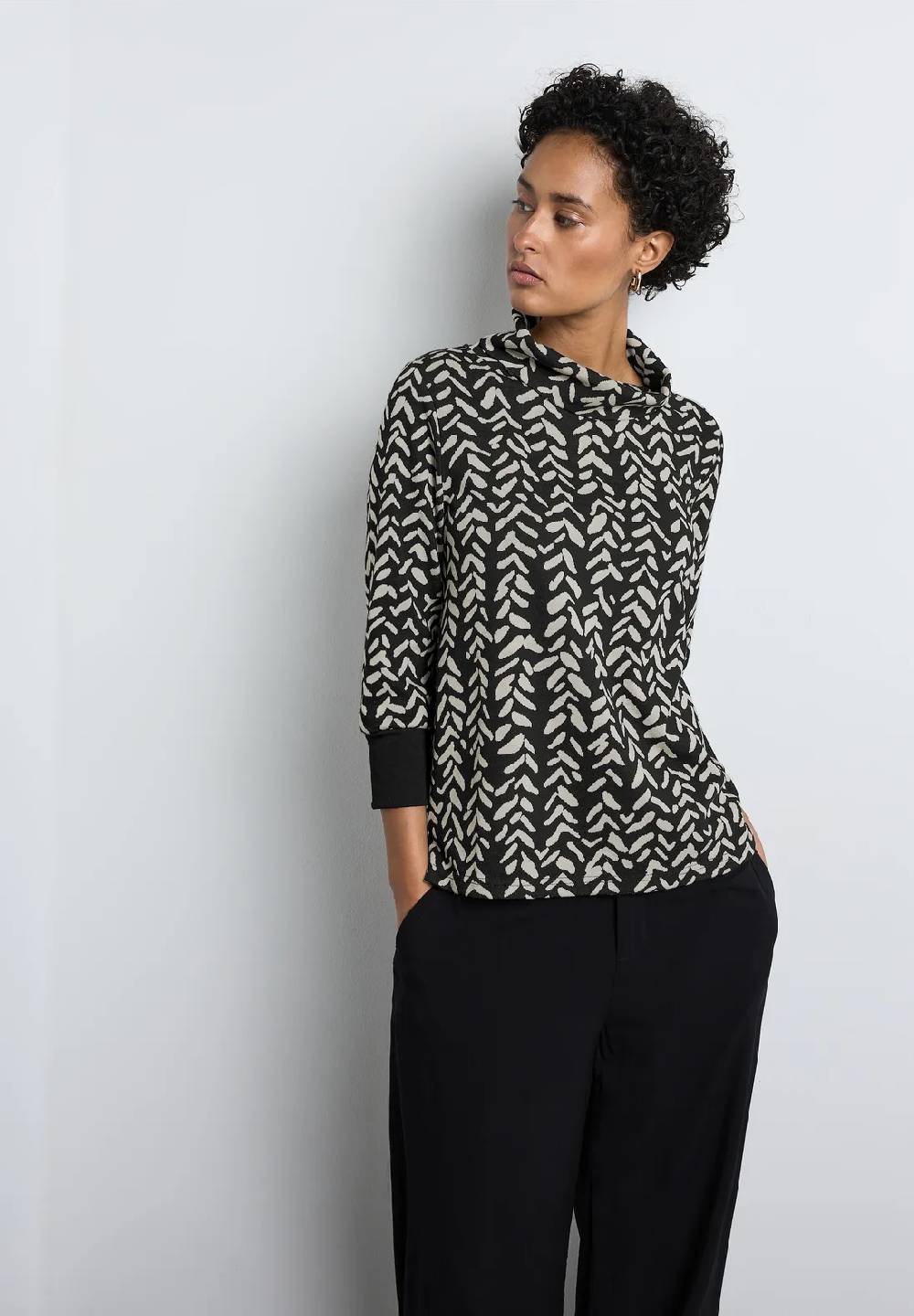 Street One Jaquard-Shirt