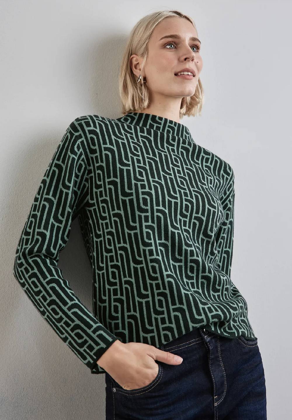 Street One Jaquard Sweater