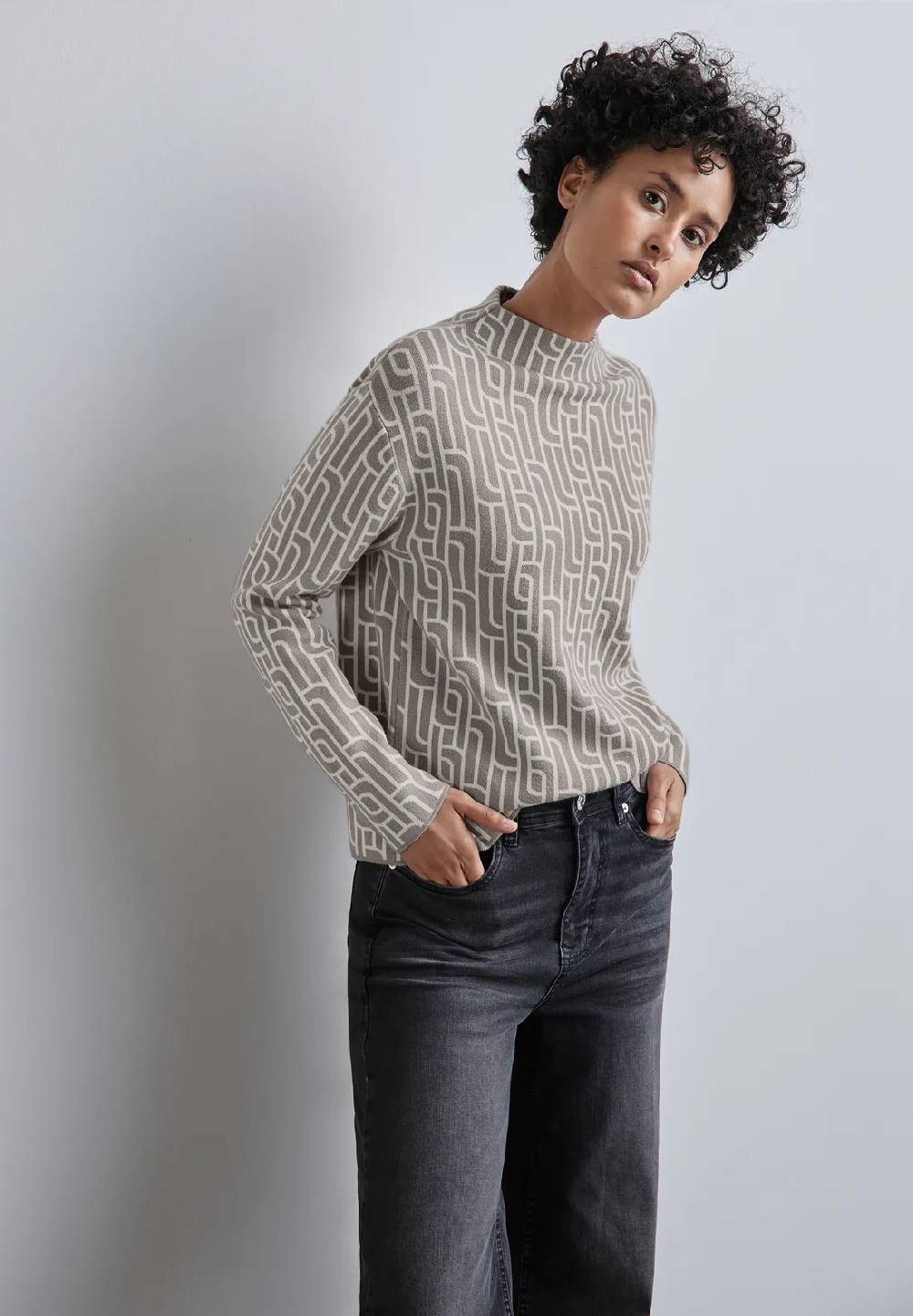 Street One Jaquard Sweater