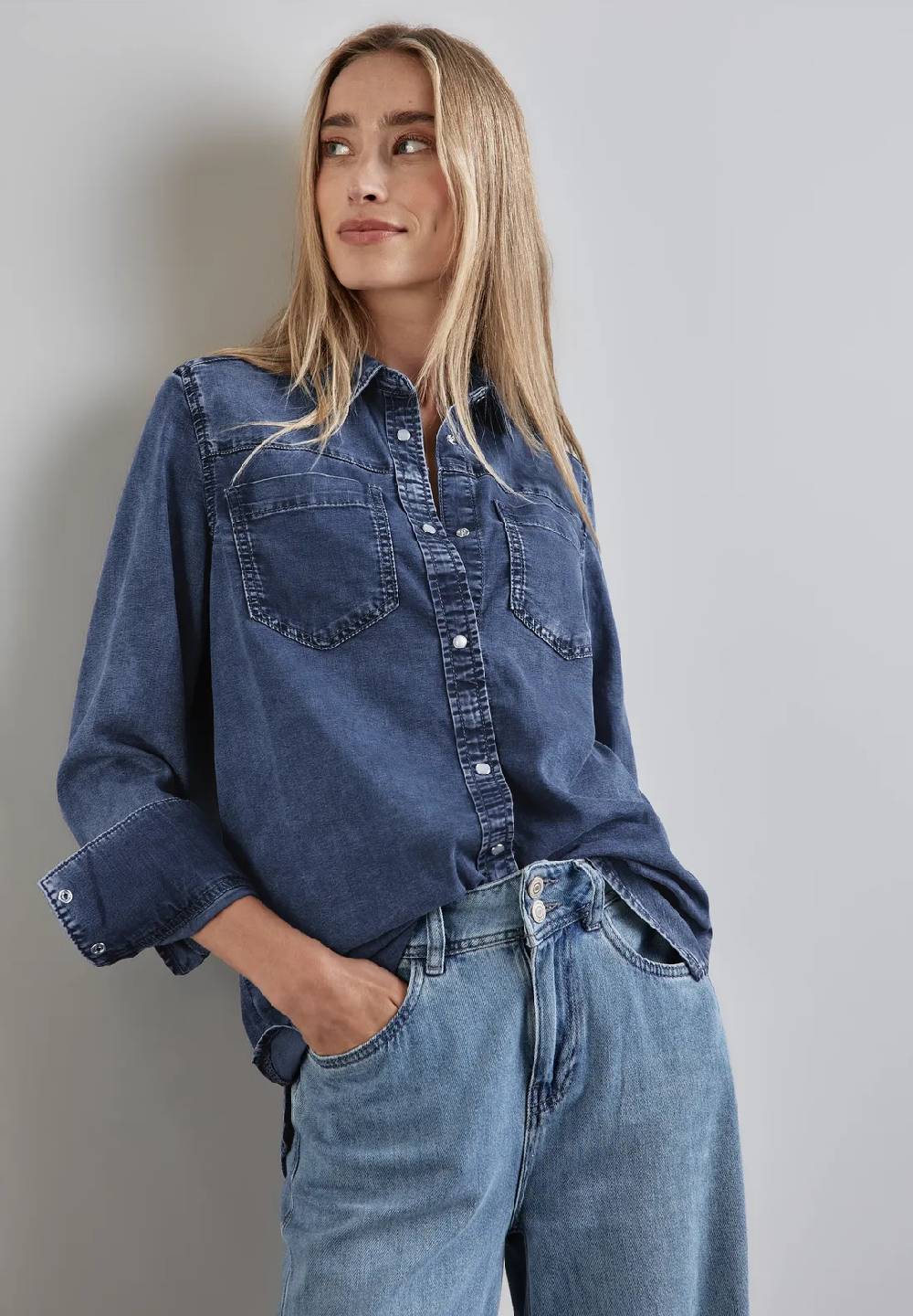 Street One Jeans-Bluse
