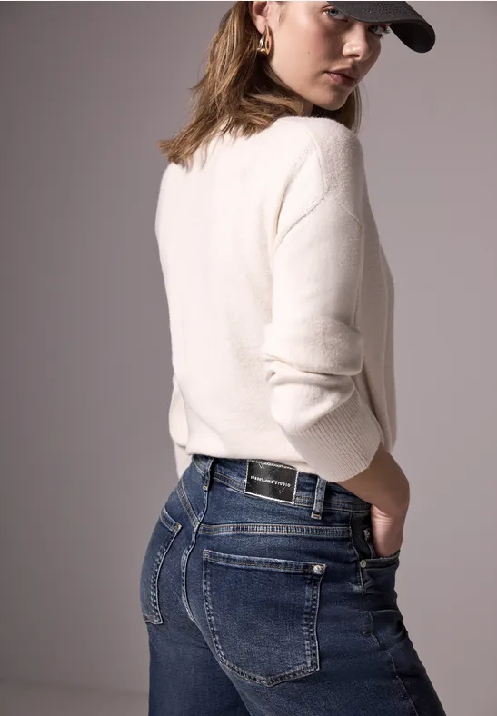 Street One Jeans Mit Glitzer-Details