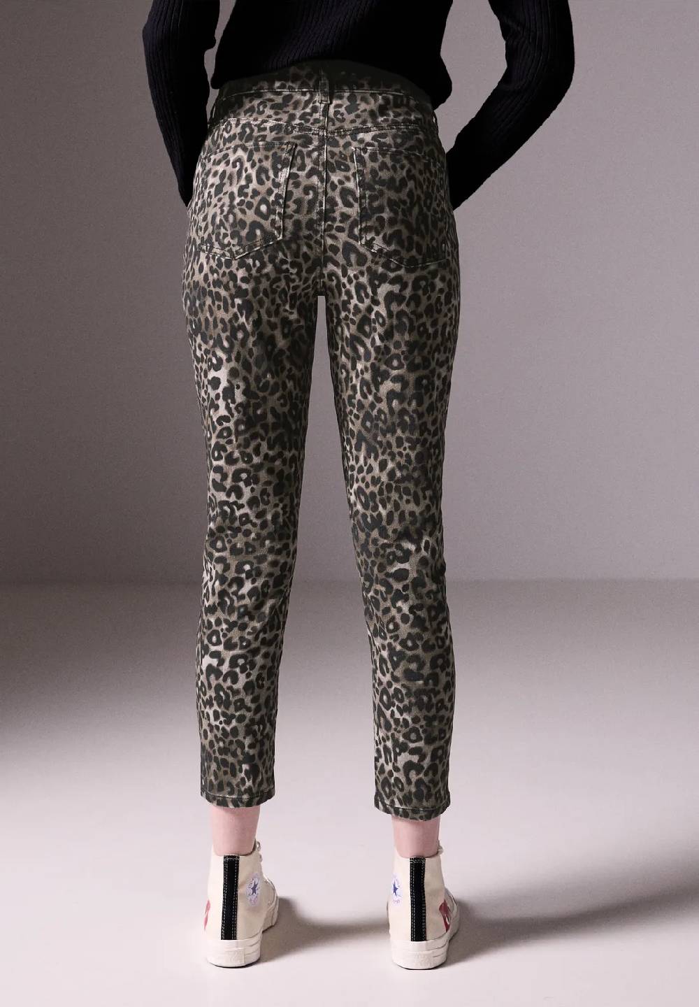 Street One Jeans Mit Leo-Print