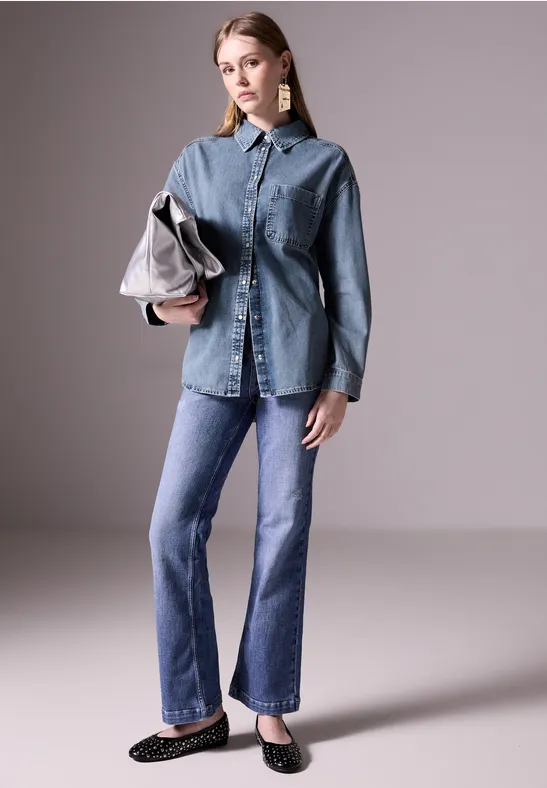 Street One Jeansbluse