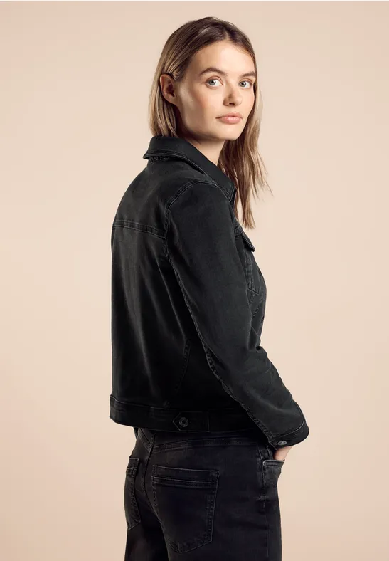 Street One Jeansjacke Im Washed-Look