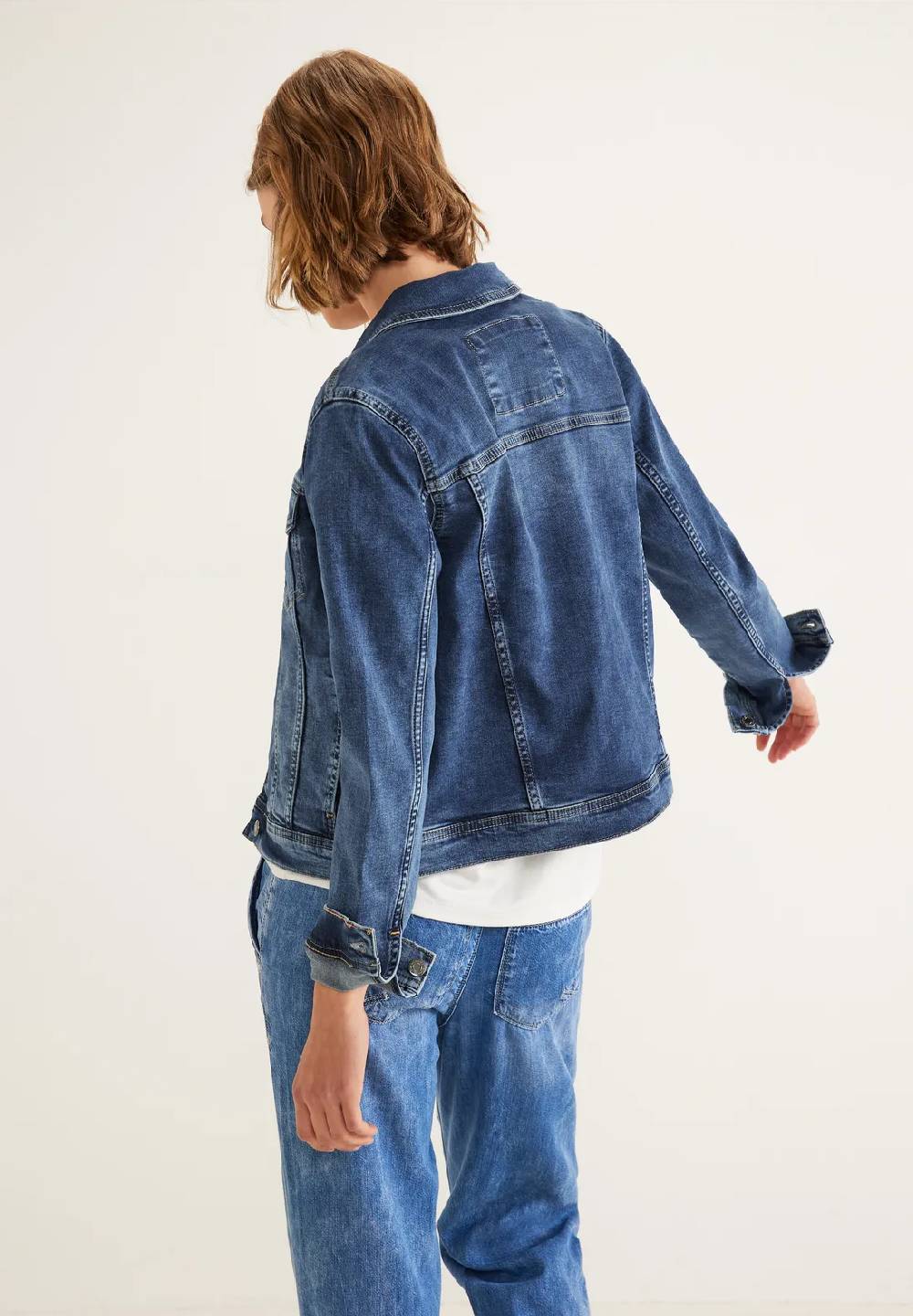 Street One Jeansjacke In Blau