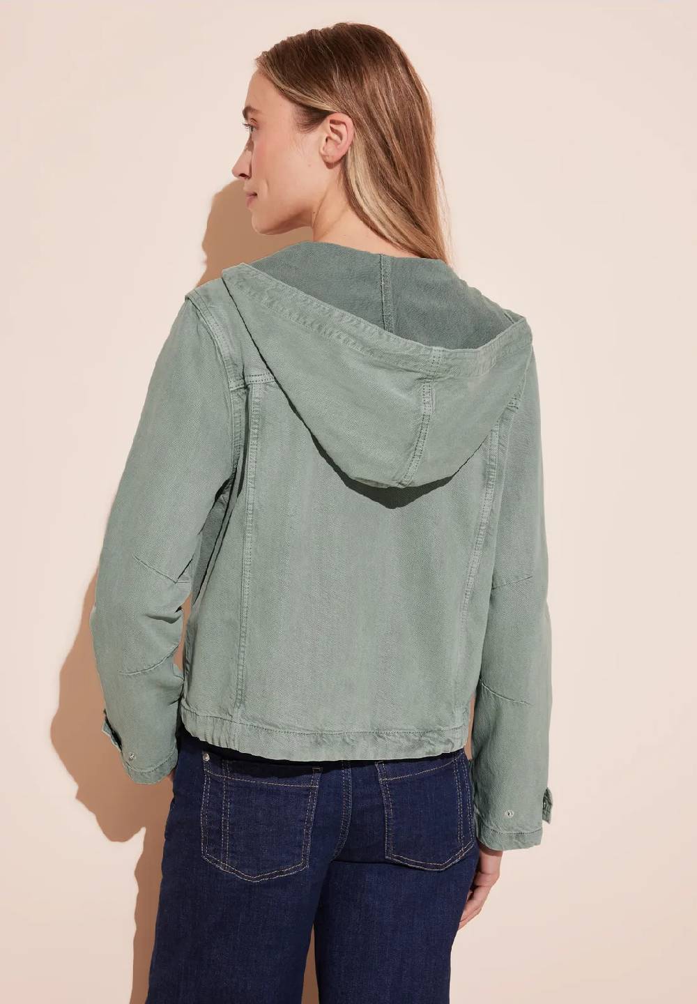 Street One Jeansjacke Mit Kapuze