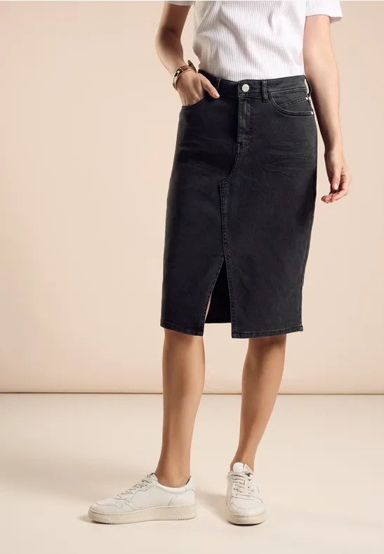 Street One Jeansrock Mit Taschen