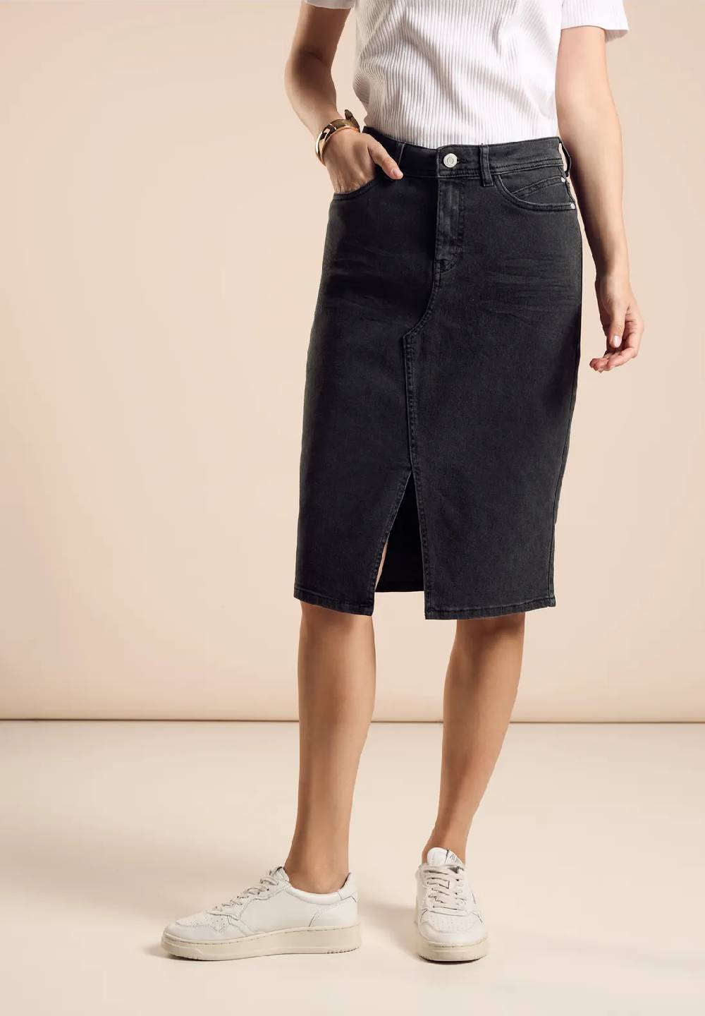 Street One Jeansrock mit Taschen
