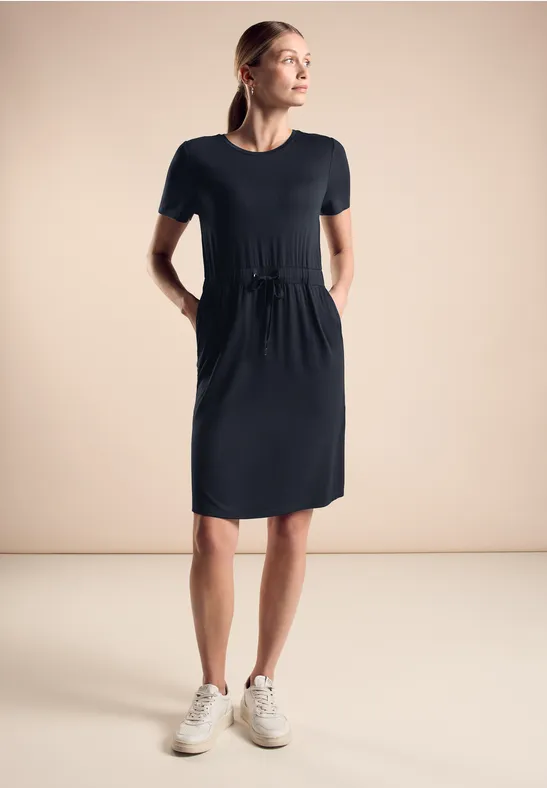 Street One Jersey-Kleid Mit Kurzarm