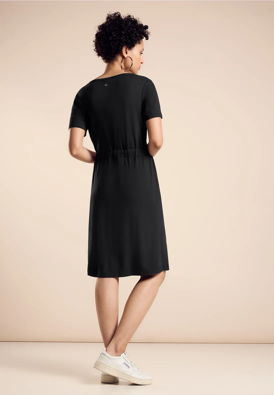 Street One Jersey-Kleid Mit Kurzarm