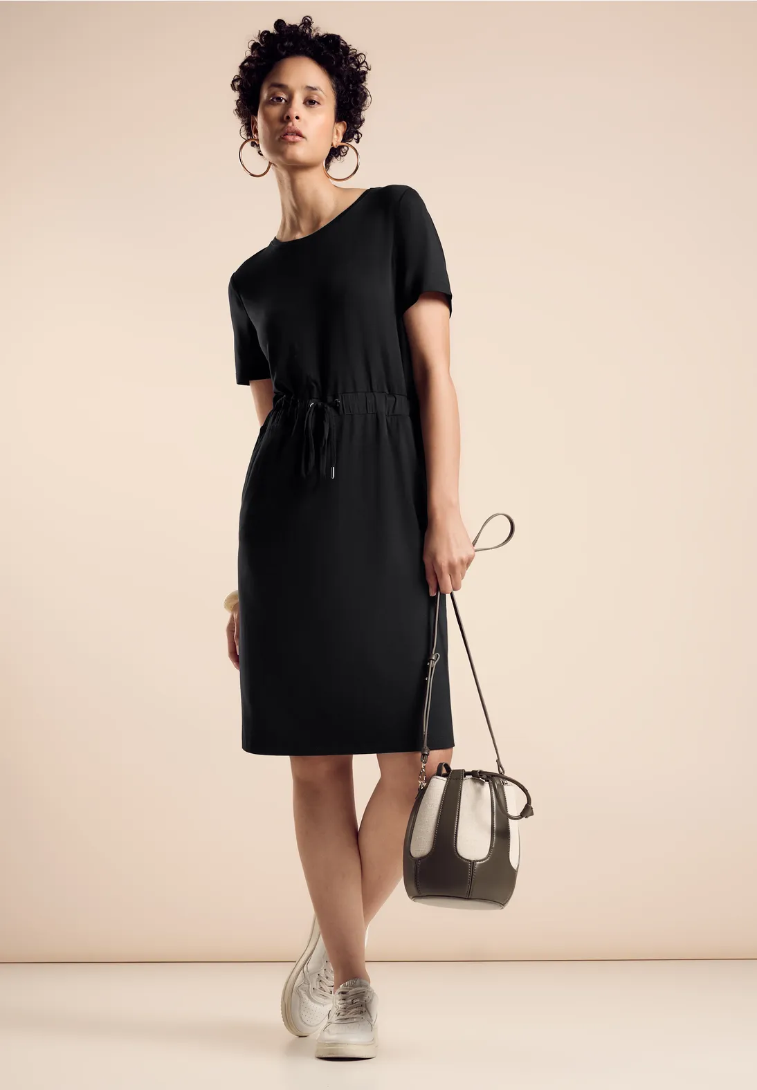 Street One Jersey-Kleid mit Kurzarm