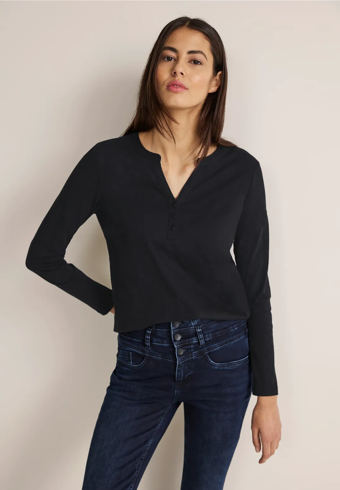 Street One Jersey Langarmshirt