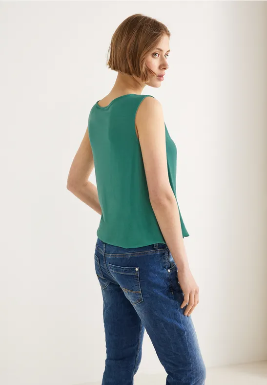 Street One Jersey Materialmix Top
