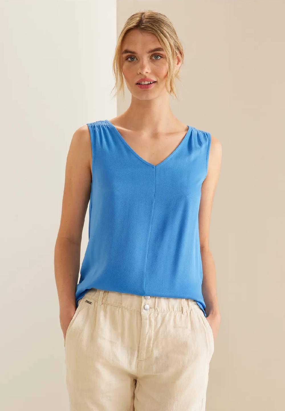 Street One Jersey Materialmix Top