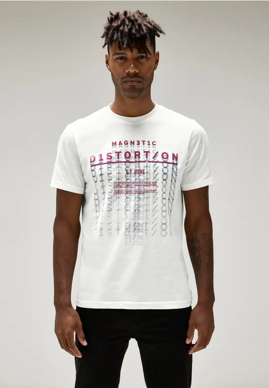 Street One Jersey Shirt Mit Print