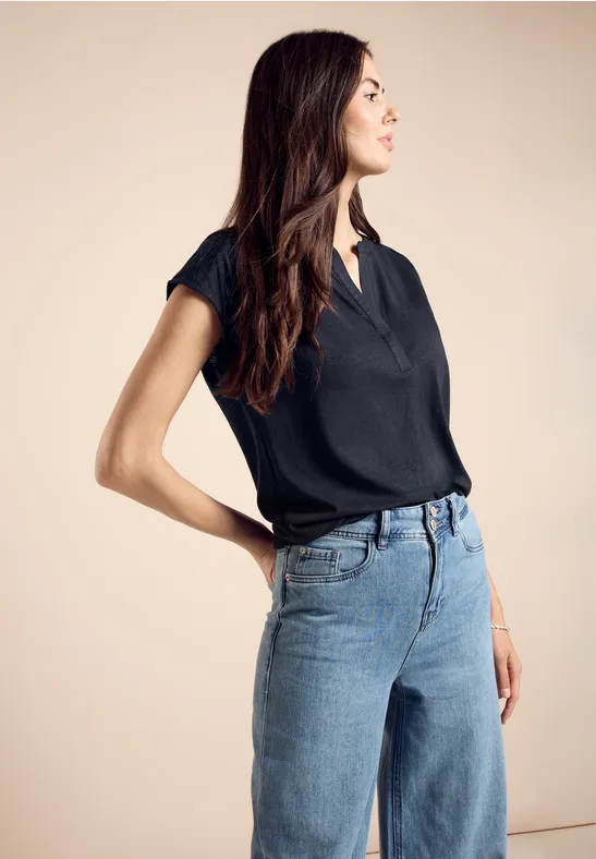 Street One Jersey-T-Shirt