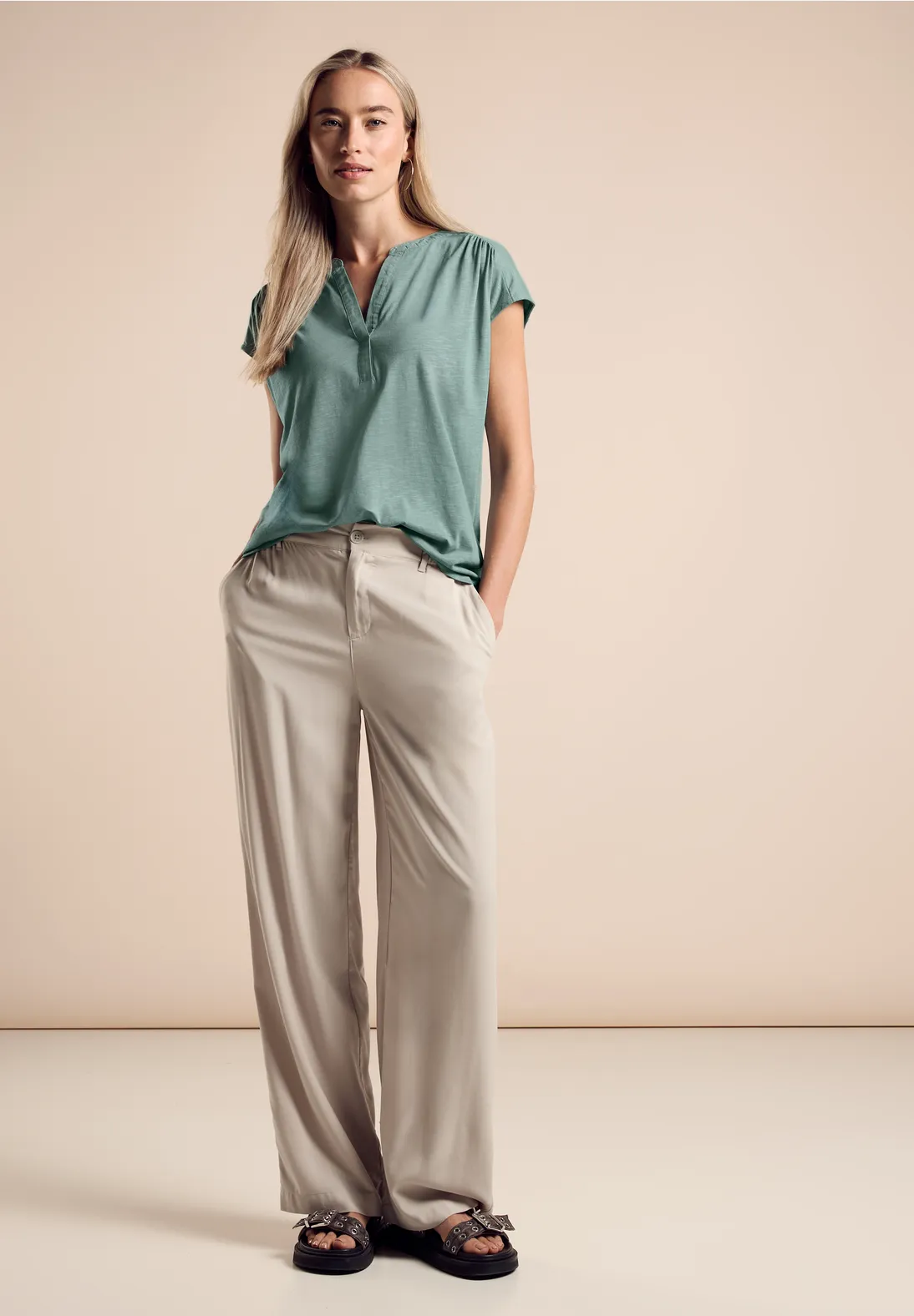 Street One Jersey-T-Shirt