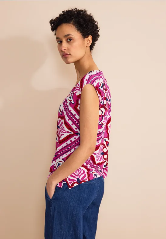 Street One Jersey Top Mit Print