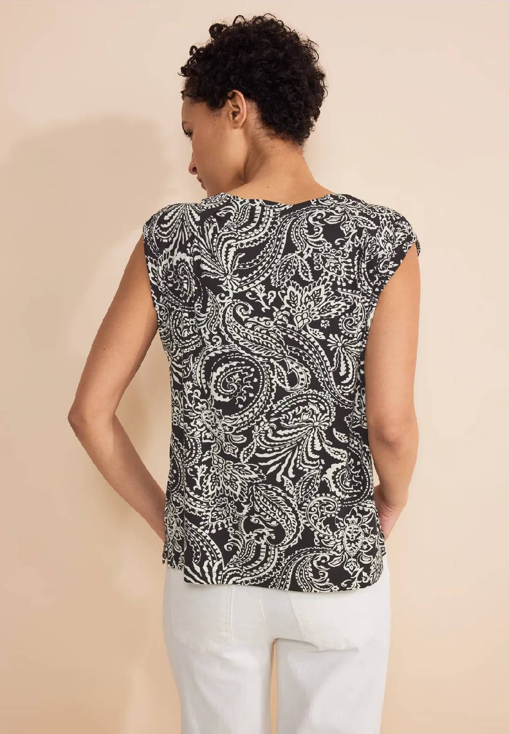 Street One Jersey Top Mit Print