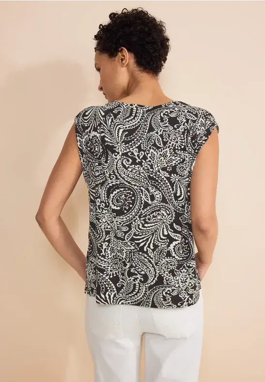 Street One Jersey Top Mit Print