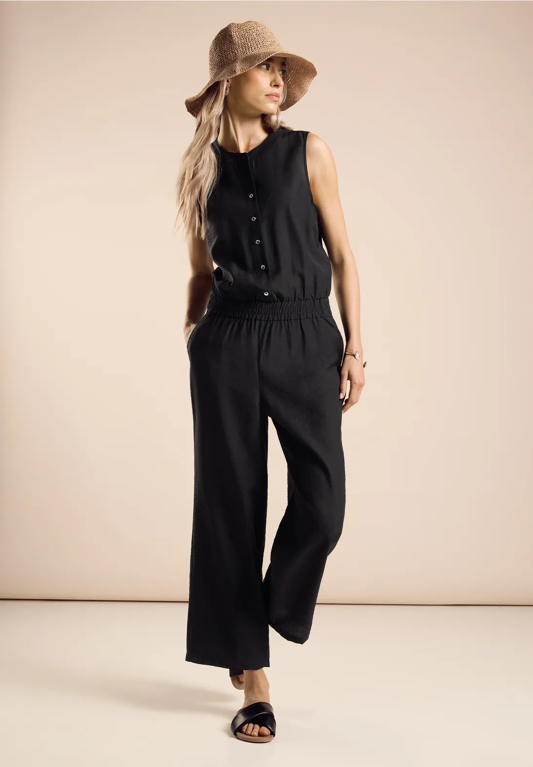 Street One Jumpsuit in Unifarbe