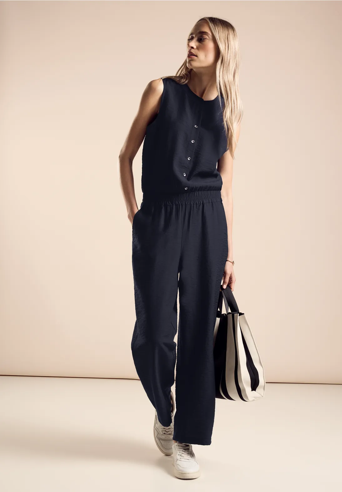 Street One Jumpsuit in Unifarbe