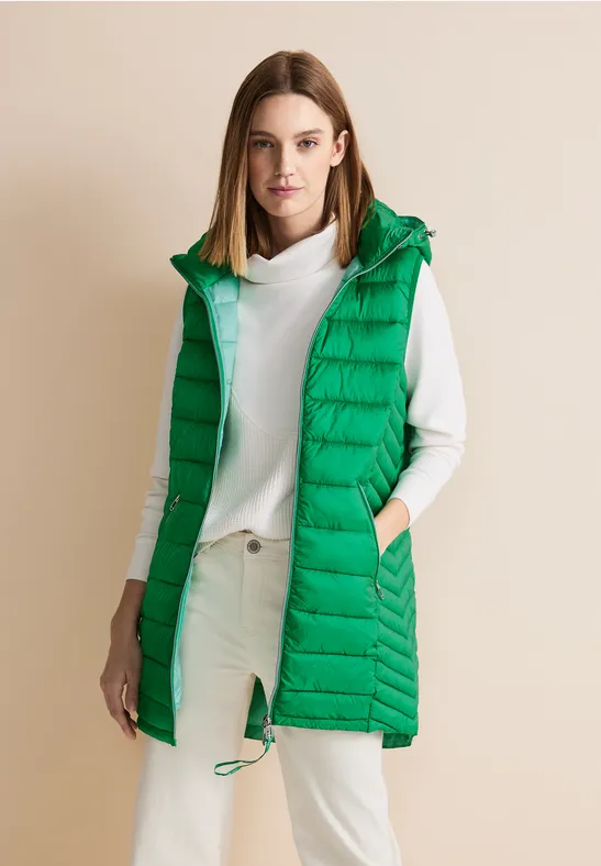 Street One Kapuzen Longweste