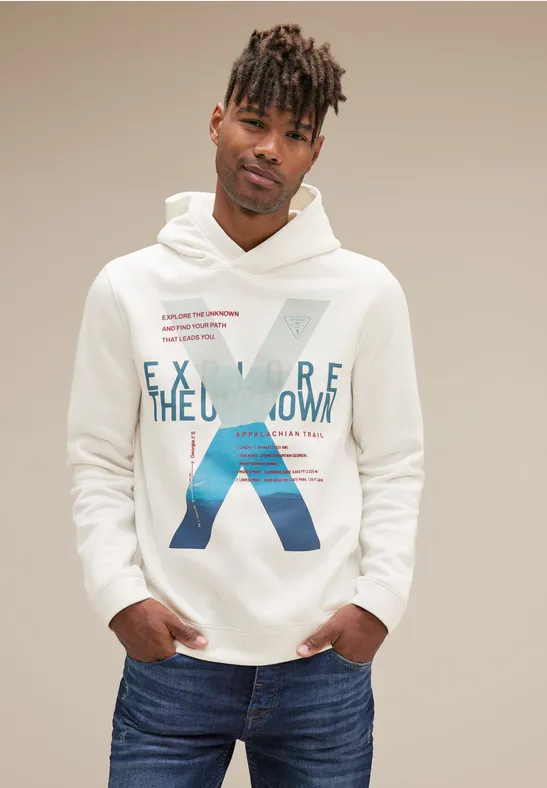 Street One Kapuzenpulli Mit Frontprint