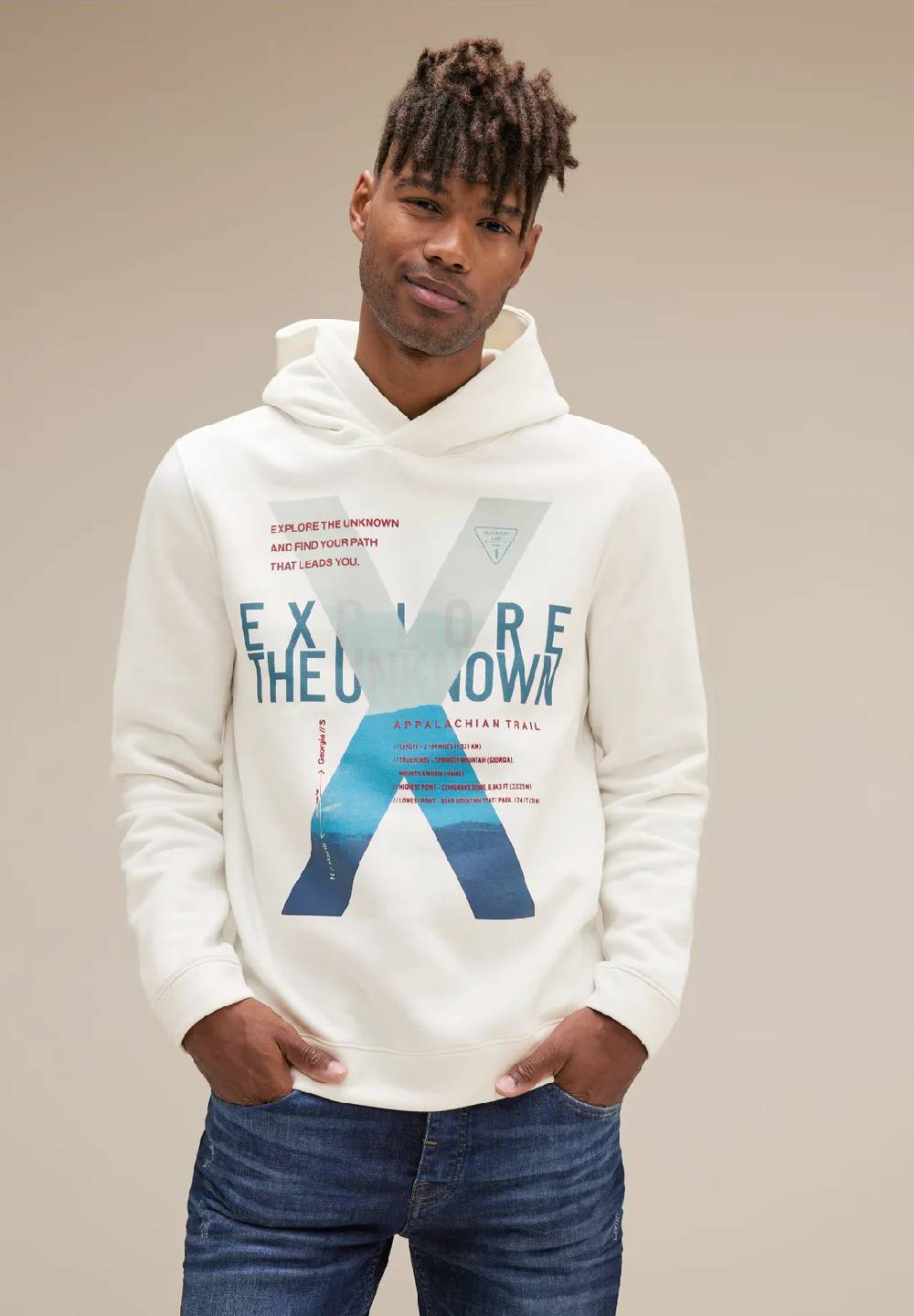 Street One Kapuzenpulli mit Frontprint