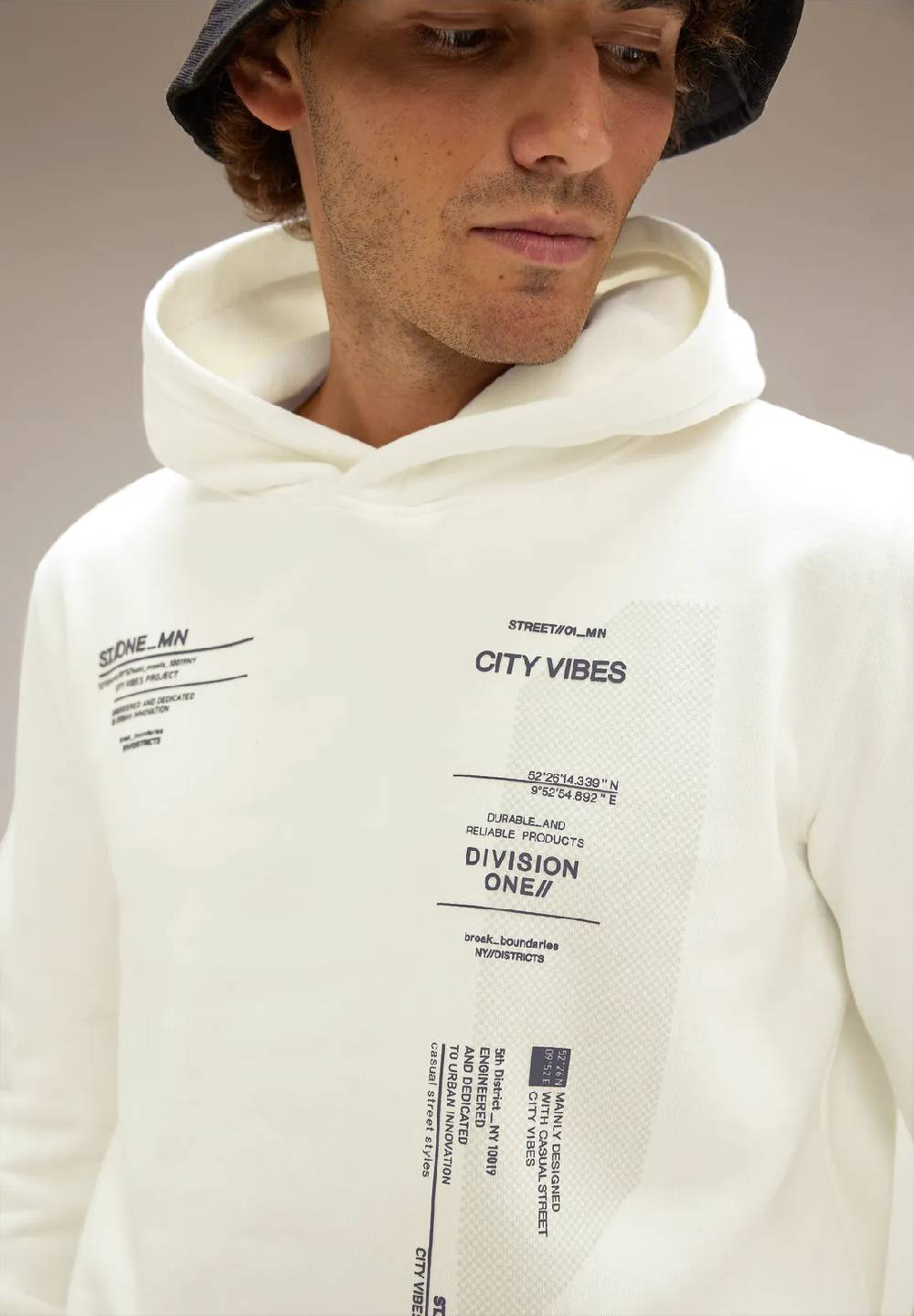 Street One Kapuzenpullover mit Artwork