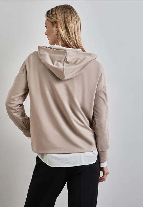 Street One Kapuzenshirt Mit Stickerei