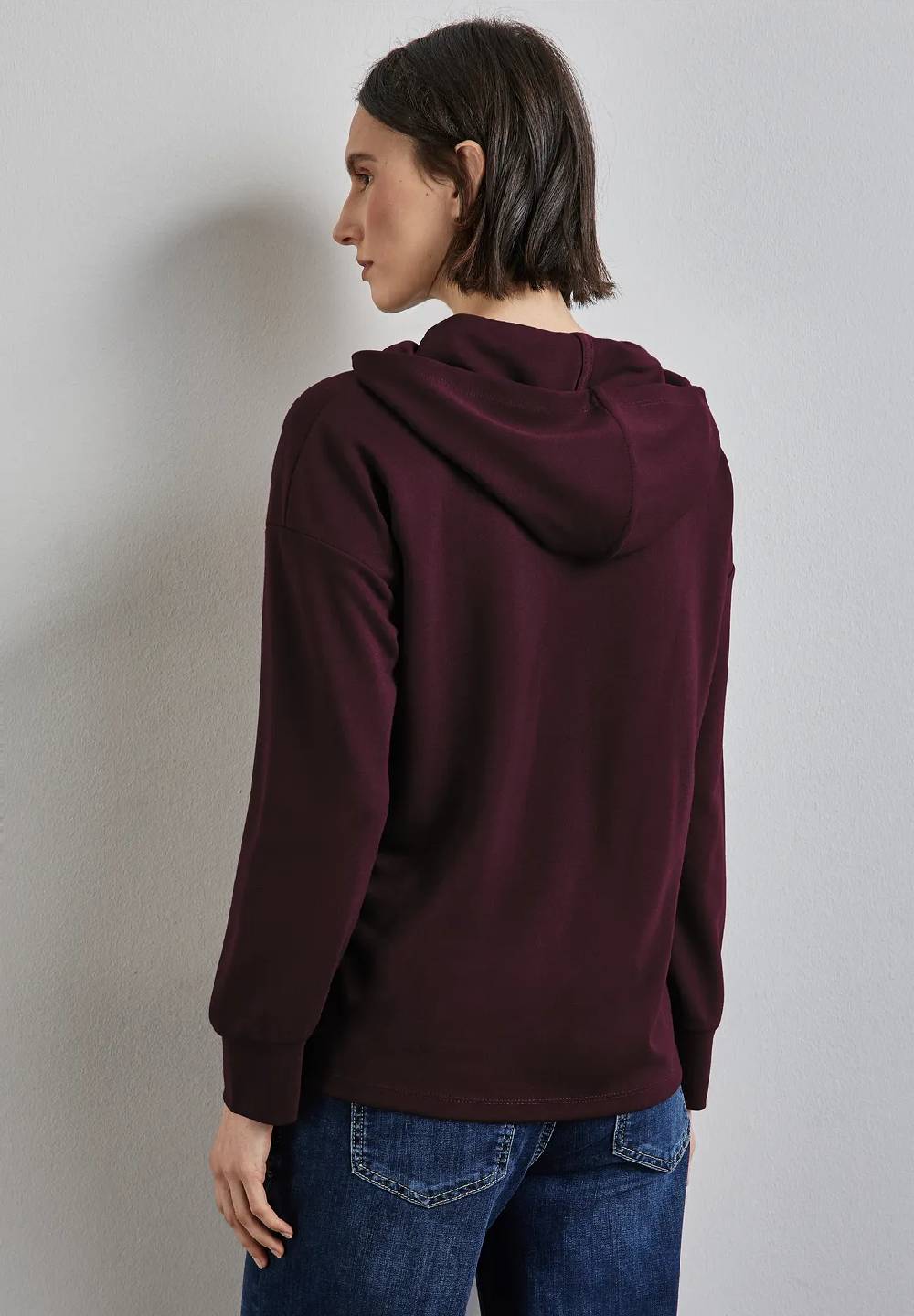 Street One Kapuzenshirt Mit Stickerei