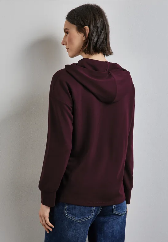 Street One Kapuzenshirt Mit Stickerei