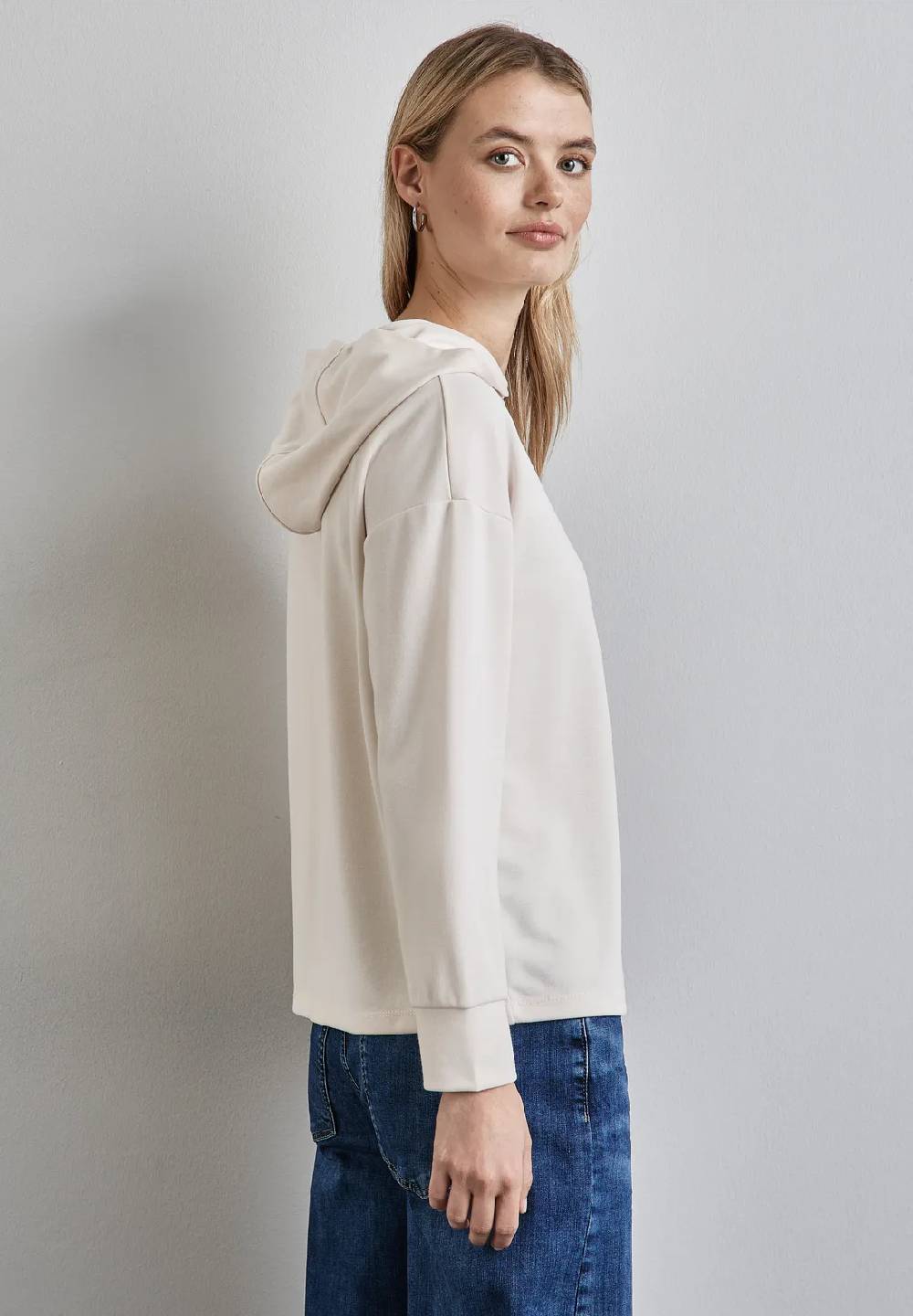 Street One Kapuzenshirt Mit Stickerei