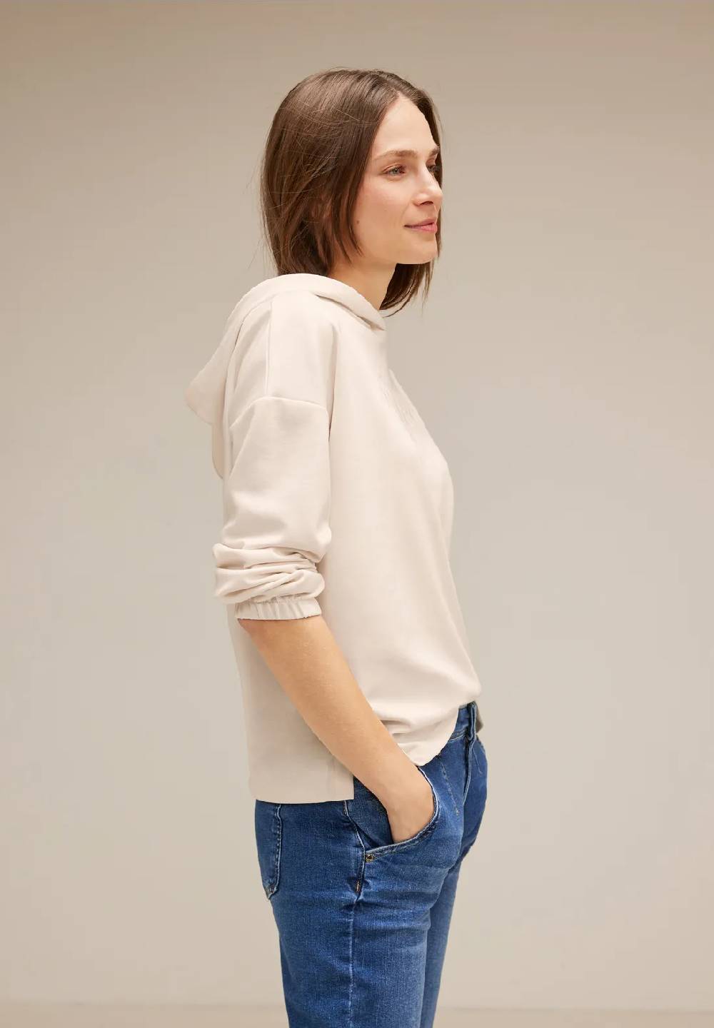 Street One Kapuzenshirt mit Stickerei
