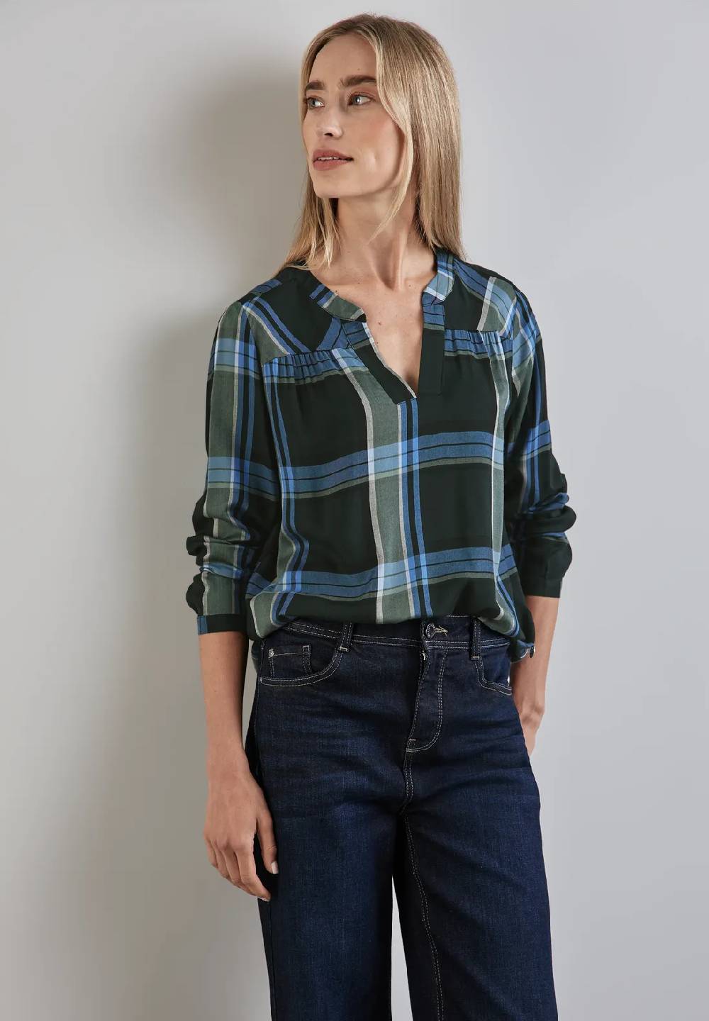 Street One Karierte Bluse